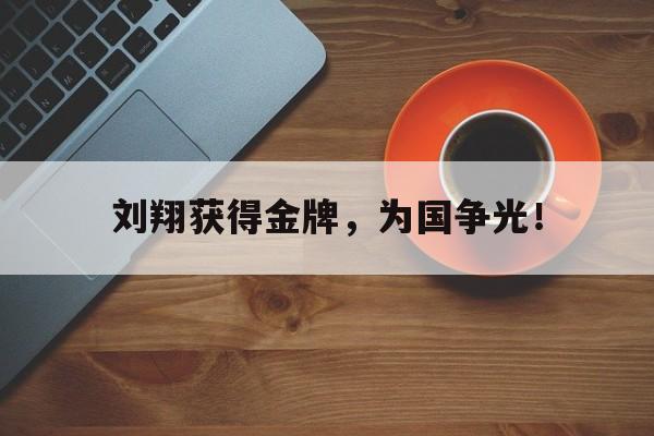 c7下载官网入口-刘翔获得金牌，为国争光！